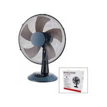 Master Mtr-f740 Masa Üstü Vantilatör Fan Çap: 40cm 50w 16" İnç 5 Kanat 3 Kademe Hız - 2'li Paket Diğer