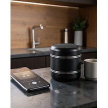 Taşınabilir Silindir Tasarım Bluetooth 5.0 Hoparlör Uczzzminispeakersilindir-6
