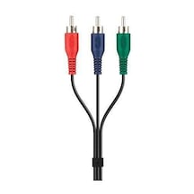 Blk-f3y080bf2m 3xrca,m/m Metal Kablo, 2m, Siyah Diğer
