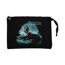 Sirenia Perils Of The Deep Blue Siyah Clutch Astarlı Cüzdan / El Çantası