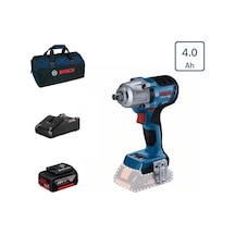Bosch Gds 18v-450 Pc Tek Akülü Darbeli Somun Sıkma 4 Amper Bez Çantalı