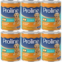 Pro Line Kuzu Etli ve Bal Kabaklı Yetişkin Köpek Konservesi 6 x 395 G