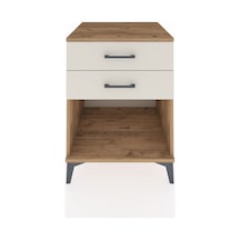 Kronos Komodin 2 Çekmeceli 60x59x80 Çam-aytaşı Atlas Çam