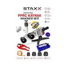 Staxx Stxppr150 1500w Pprc Plastik Boru Kaynak Makinesi Çift Rezistans Isı Ayarlı 20-25-32-40 Mm