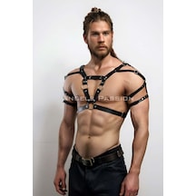 İkikareshop Savaşçı Viking Erkek Harness, Erkek Partywear, Viking Cosplay - Brfm6
