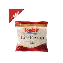 Kebir Taze Lor Peyniri 500 G X3 Adet - Protein Deposu Ve Hafif Kahvaltıların Adresi