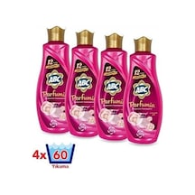 Abc Parfumia Romantik Gül Konsantre Yumuşatıcı 1440 Ml 4'lü Seti 3'lü Set