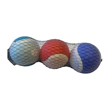 Nunbell Pati Desenli 3'lü Tenis Topu 6,5 Cm