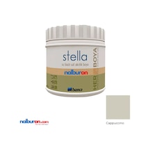 Stella Boya Yeni Nesil Yaşam Boyası 0,5 Lt Cappuccino/1060 Dolap Fayans Cam Plastik Ahşap Bo Diğer