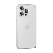 Apple iPhone Uyumlu 15 Pro Max Metal Bumper Mat Kapak - Gümüş Bzsxx00 1