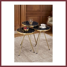 Storeşahin Metal Gold Zigon Siyah 3'lü Shn0720