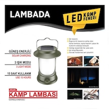 Lambada Kamp Feneri Lambası Güneş Enerjili Ve Type-c Şarzlı
