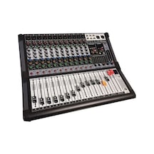 König K-12 P1000 2X500 Watt 12 Kanal Bt Power   Mıxer Anfi