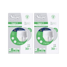 Sleepy Süper3 Emici Külot Xl Beden 2 Paket 60 Adet