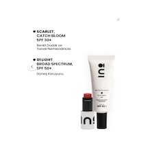 Dudak Ve Yanaklara Doğal Renk Ve Işıltı Veren Stick Scarlet 4,5gr + 01 Lıght Spf50 Sunscreen 50ml