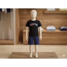 United Colors Of Benetton Benetton Erkek Çocuk Siyah Tshirt