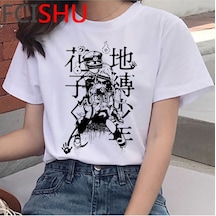 Noıssey Kırmızı Etiket Gala Unisex Japon Animesi Hanako Kun T-shirt Mod72 17019 Beyaz