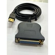 3 Metre Usb 25 Pin Dişi Kablo 25 Pin Dişi Usb Kablo