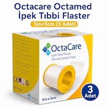 Octacare Octamed İpek Flaster 5m 5cm 3 Adet