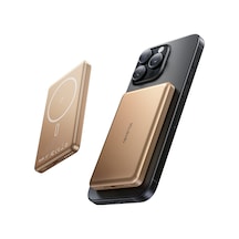 Mcdodo Mc-4642 5000mah 20w Metal Ultra İnce Kablosuz Powerbank Gold