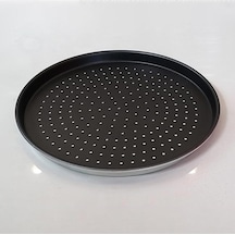 Alüminyum Teflon Tabanlı, Delikli Pizza Tavası 42 Cm