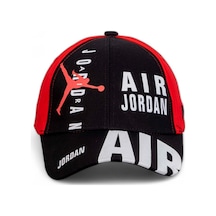 Siyah Air Jordan Basketbol Beyzbol Şapkası - Standart Siyah