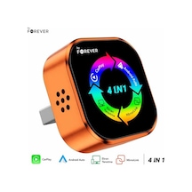 4-in-1 Kablosuz Araç Ekran Yanstıcı Ve Carplay Ve Android Auto Adaptörü Kablosuz Dönüştürücü İos-android