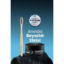 Luis Bien Aktif Karbon Diş Temizleme Tozu 50 Gr Ve Bambu Diş Fırçası Set 2 Paketi