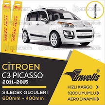 Citroen C3 Picasso Muz Silecek Takımı 2011-2015 İnwells N11.3901