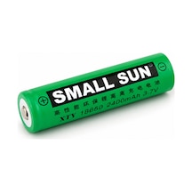 Small Sun Xty 18650 Şarj Edilebilir Lityum İyon Pil 3.7v 2400mah - 45 Gr Yüksek Performanslı Li-ion Pil