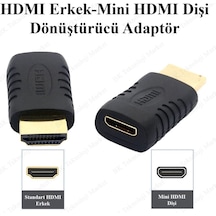 Hdmı Erkek - Mini Hdmı Dişi Dönüştürücü Adaptör