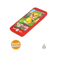 Oyuncak Cep Telefonu Hayvan Figürlü Işıklı Gözleriyle Pilli Sesli - Çocuklar İçin Eğlenceli Oyuncak