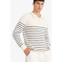 Defacto Ekru Erkek Kazak F1522ax/er140 Ekru