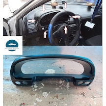 Mazda 323 Hb Gösterge Çerçevesi Boyasız Ham Siyah Fiberclass