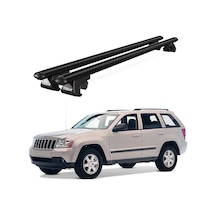 Venüs Jeep Grand Cherokee Renagede 2005 Ve Sonrası Uyumlu Siyah Ara Atkı Port Bagaj Tavan Barı