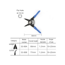 Dancemonkey Hsb-80b İç Delik Kavisli 10-25mm Kompakt Yaylı Pense Tespit Halkası
