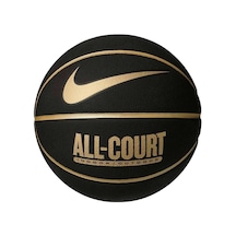 Nike Everday All Court 8P Basketbol Topu 7 Numara Siyah Altın
