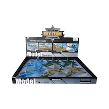 Ctoy Sürtmeli Jet Uçak 6 Lı Paket F1603