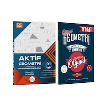 Aktif Tyt Ayt Geometri 0 Dan Başlayanlara Ve Orijinal Yayınları 24 Tyt 17 Ayt Deneme Seti 2 Kitap