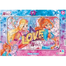 Winx 24 Parça Frame Puzzle