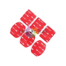 Sjcam 3 Oval 3 Düz Yüzey 3m Yapışkan Bant Çok Renkli