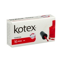 Kotex Mini Tampon 16 Adet Normal Yoğunluk İçin Hijyenik Koruma 2'li Ekonomik Paket - 2 Adet Tarı