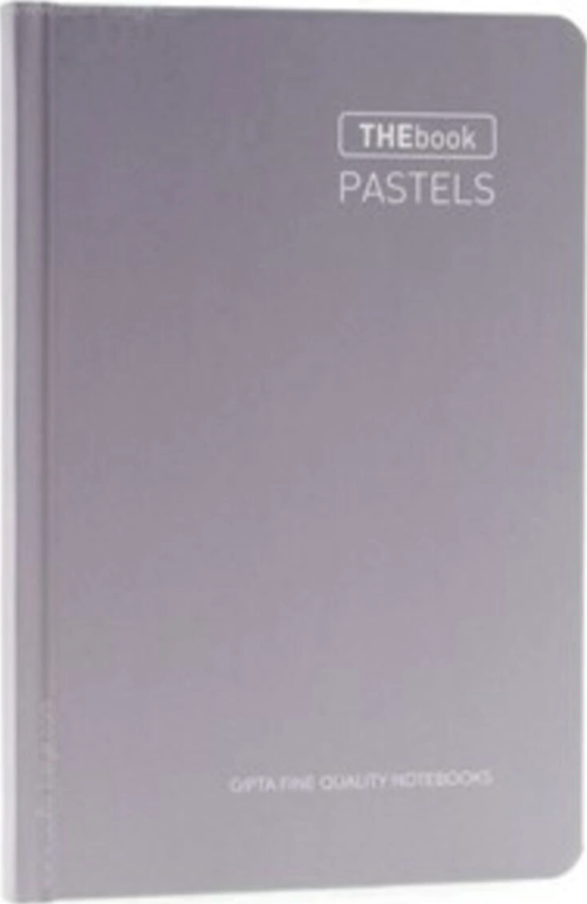 Thebook Pastell 17 24 Ebatında 160 Yaprak Çizgisiz Gri Gri