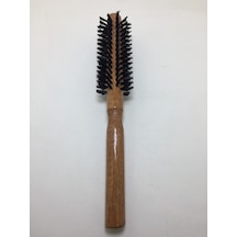 RD-557A Tel Koyu Ahşap Renk Saç Fırçası Tarak