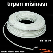Çim Biçme 3mm Altı Köşeli Beyaz 56 Metre Altıgen Misinası Ot Biçm