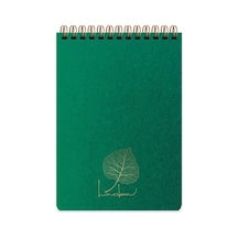 A4 Çizgisiz 80 Yaprak Karton Kapak Telli Defter 70 Gr Krem Renk Kağıt Linden Çok Renkli