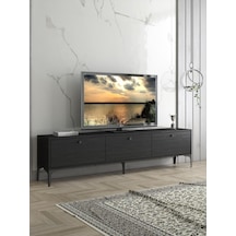 Wood'N Love Etna Premium Metal Ayaklı Dolaplı 180 Cm Tv Ünitesi -