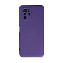 Xiaomi Poco X3 Gt Kılıf Nano İçi Kadife Silikon - Mor 0.2M-Çok Renkli