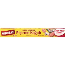 Koroplast Pişirme Kağıdı Hazır Kesilmiş 16'lı 3 Adet Çok Renkli