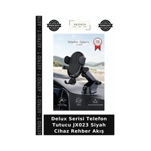 Delux Serisi Telefon Tutucu Jx023 Siyah Cihaz Rehber Akış